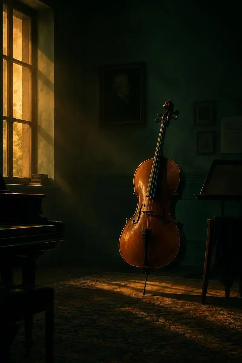 大提琴课 - 毛骗电影官网 大提琴课(The Cello Lesson)影片海报,欧美大片音乐、剧情题材,2026 年上映