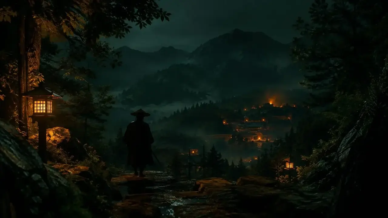 《武士的星星》剧照背景，日韩大片古装电影