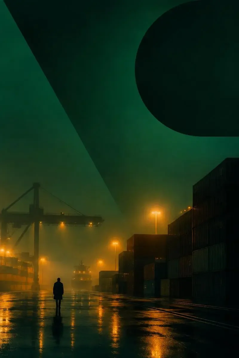 第七码头的秘密（The Secret at Pier Seven）影片海报，欧美大片悬疑、犯罪题材，2026 年上映