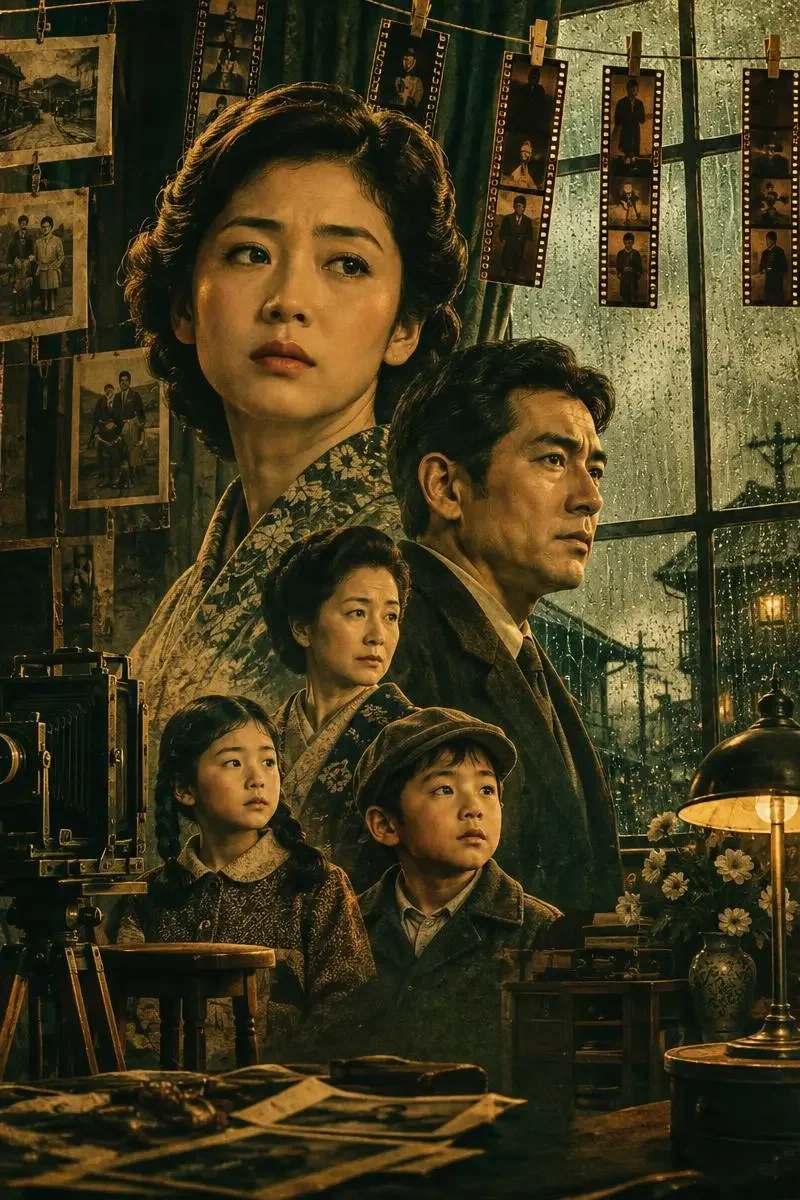 雨中的昭和（昭和の雨）影片海报，日韩大片年代电影，2026 年上映