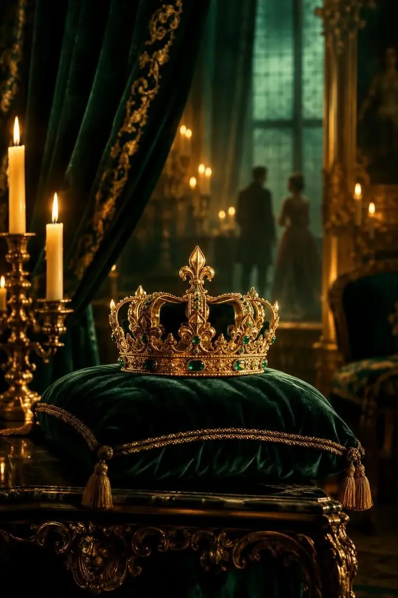 王冠下的影子（Shadow Beneath the Crown）影片海报，欧美大片历史、宫廷题材，2026 年上映
